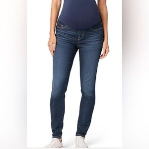 Signature Gold by Levi Strauss Dark Blue Skinny Maternity Jeans-New-Size XS